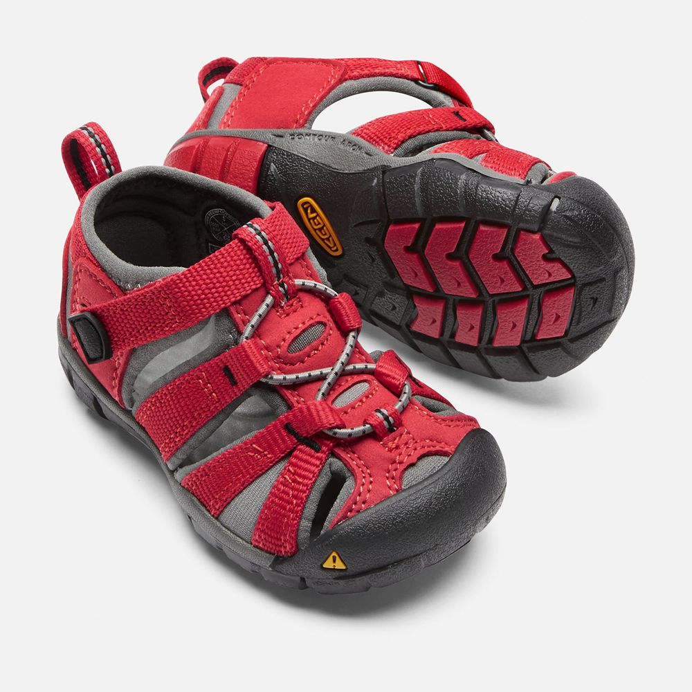 Sandalias Keen Mexico Rojos - Niños Seacamp Ii Cnx - NP8235467